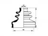 Faltenbalg, Antriebswelle CV Boot:39241-2U625