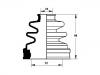 Coupelle, arbre de commande CV Boot:04438-42020