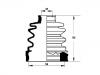 Coupelle, arbre de commande CV Boot:MB526863