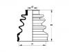Coupelle, arbre de commande CV Boot:44315-SD2-003