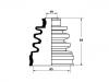 Faltenbalg, Antriebswelle CV Boot:F012-22-530