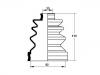 Faltenbalg, Antriebswelle CV Boot:23222-GA120