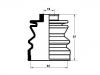 Faltenbalg, Antriebswelle CV Boot:44119-84201