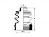 Faltenbalg, Antriebswelle CV Boot:44119-72F00