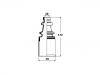 Faltenbalg, Antriebswelle CV Boot:3287.69