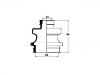 Faltenbalg, Antriebswelle CV Boot:123 350 00 37