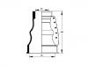 Faltenbalg, Antriebswelle CV Boot:111 598 021A